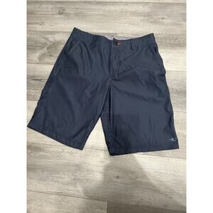 O'Neill Men's Navy Pinstripe Flat Front Shorts